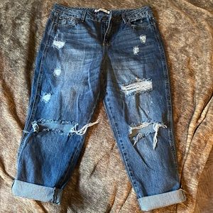 American Rag distressed Cropped jeans